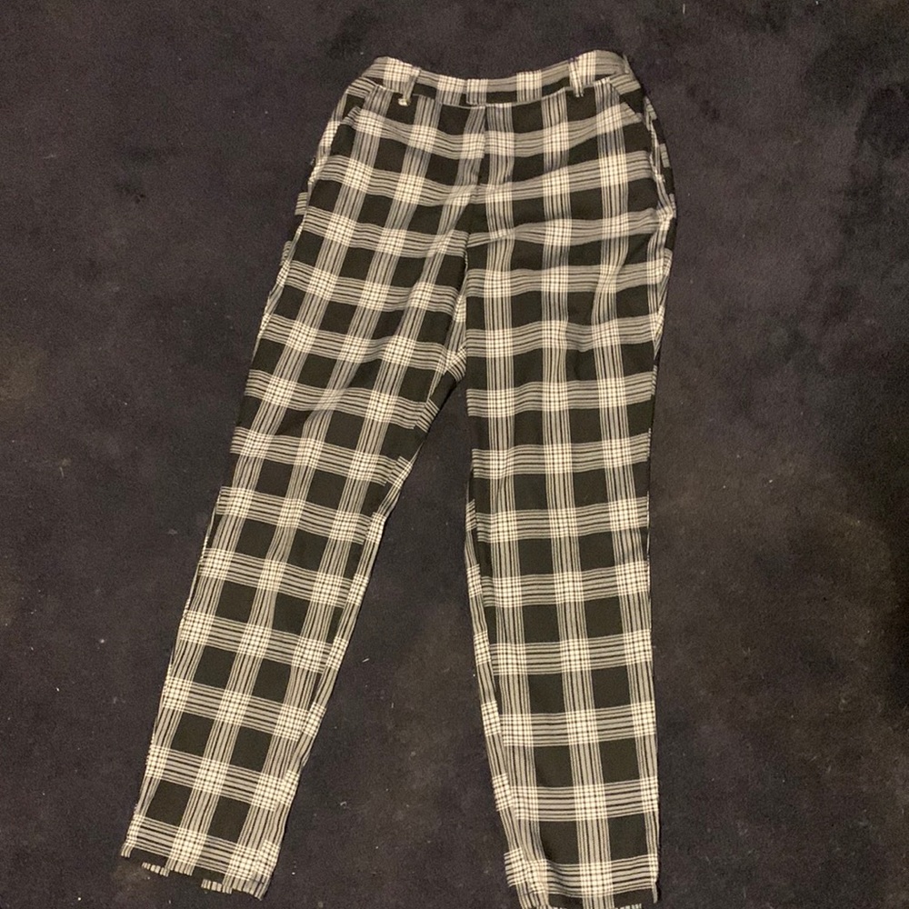 plaid pants